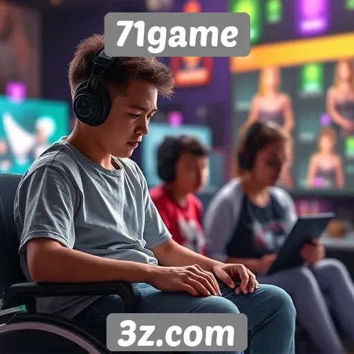 Acessibilidade e inclusão no site de jogos 71game