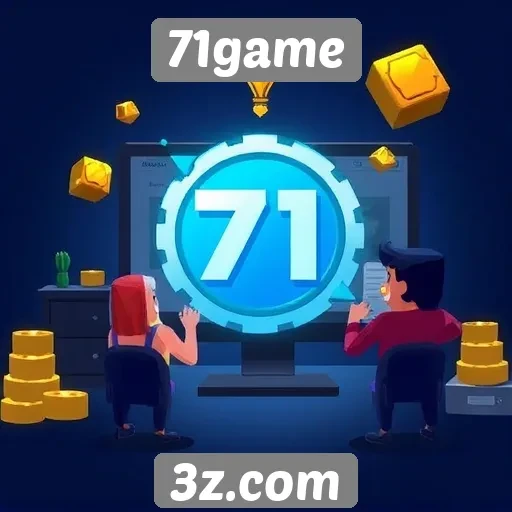 Explorando as principais funcionalidades do site 71game