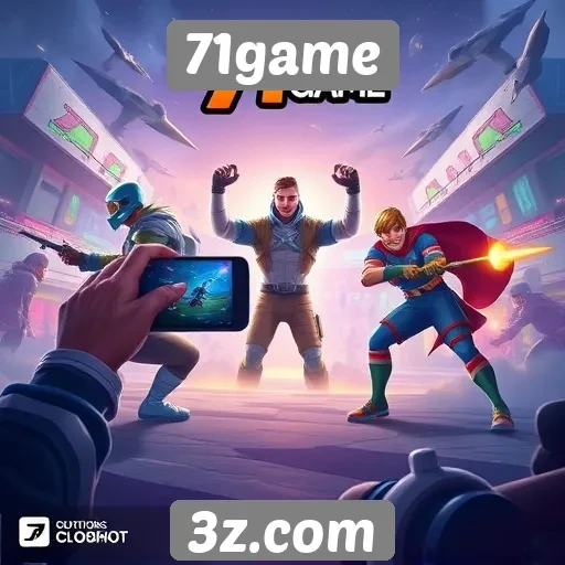 Inovação em jogos mobile no site 71game