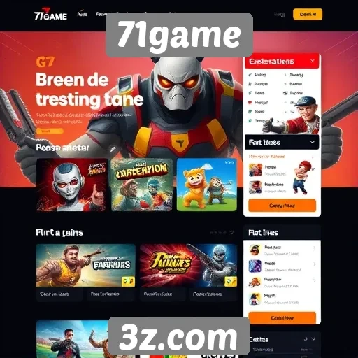Novo design do site 71game melhora experiência do usuário
