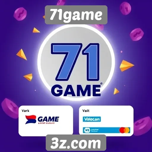 Opções de pagamento disponíveis no 71game